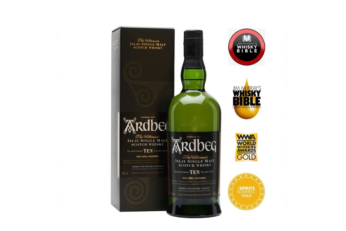 Ardbeg 10 Year Old (1 x 750ml)