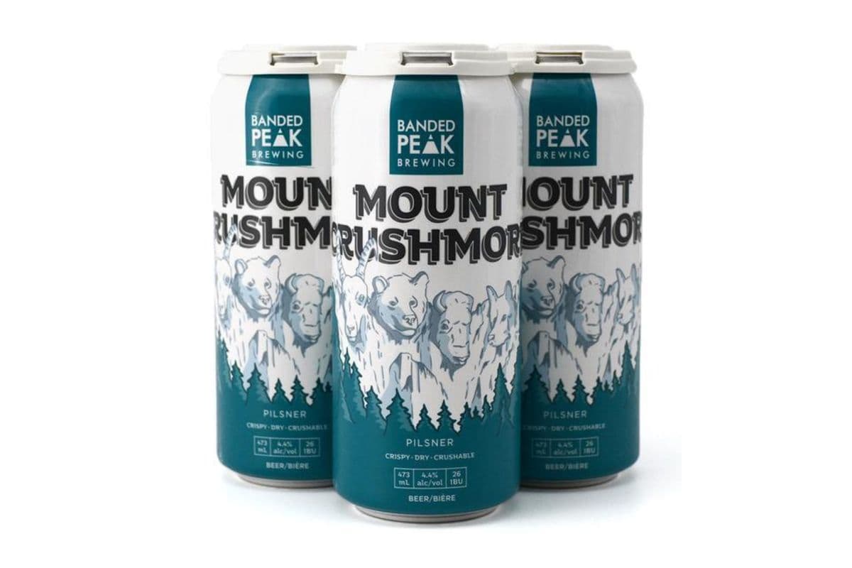 Banded Peak Mount Crushmore (4 Cans) (1 x 473ML)