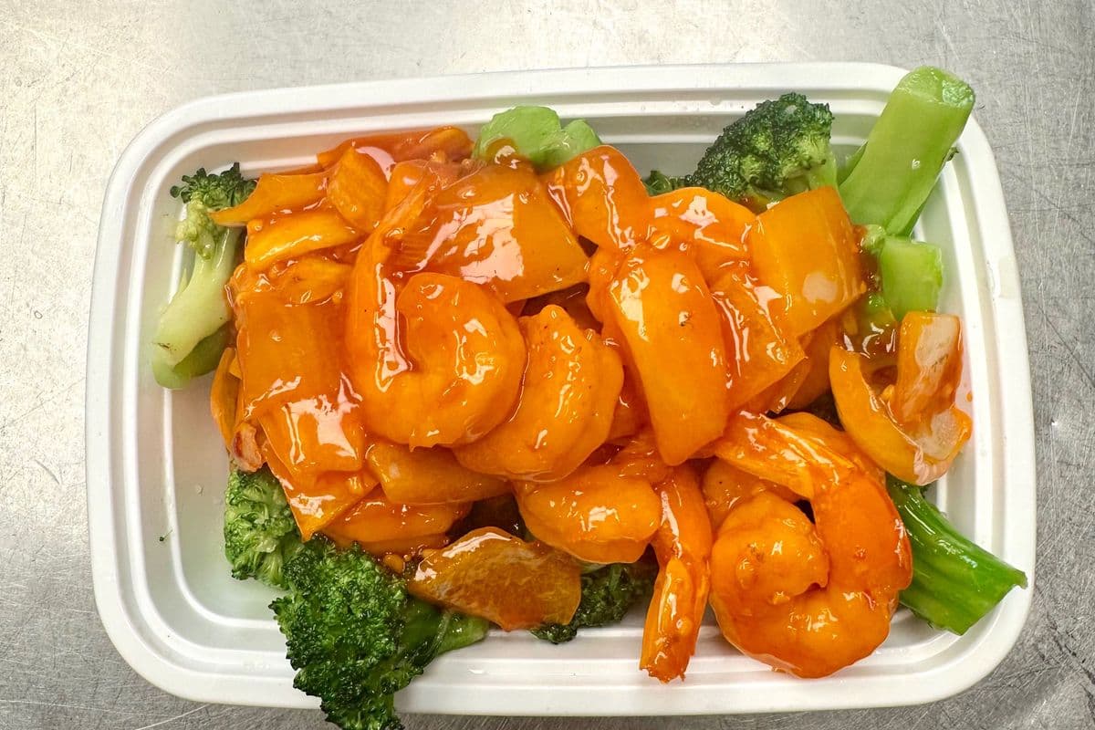 Grandes crevettes du Sichuan / Spicy Sichuan Shrimp