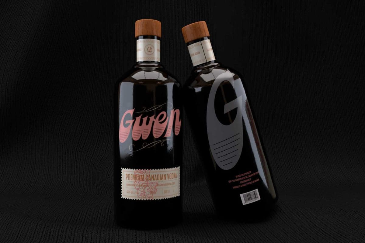 GWEN PREMIUM VODKA-750ML (1 x 750ML)