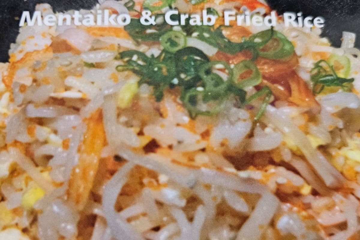 Mentaiko and Crab Chahan
