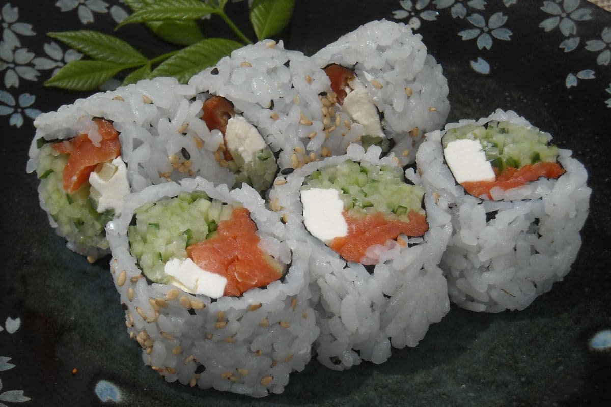 Creamy Smoked Salmon Roll