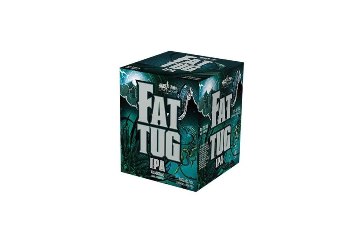 Driftwood Fat Tug IPA (4 Cans) (1 x 4x473ML)