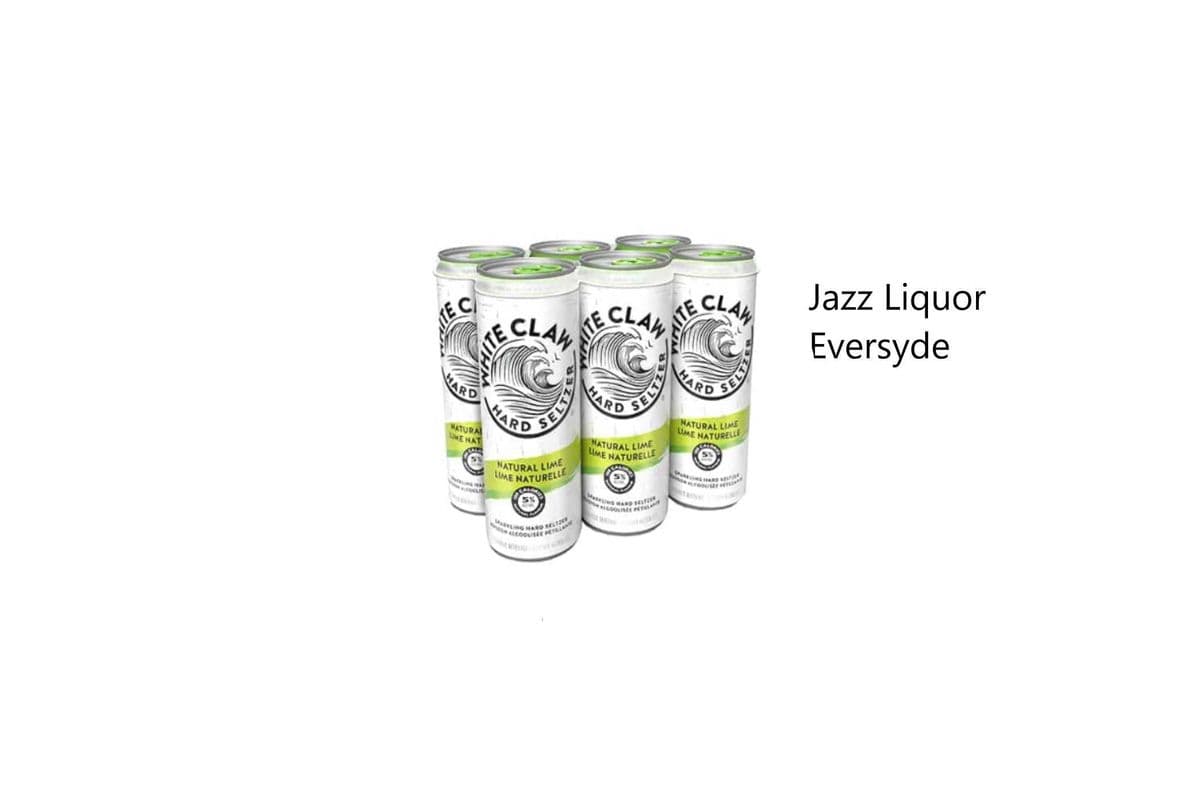 WHITE CLAW NATURAL LIME 6pkc (1 x 6 CANS)