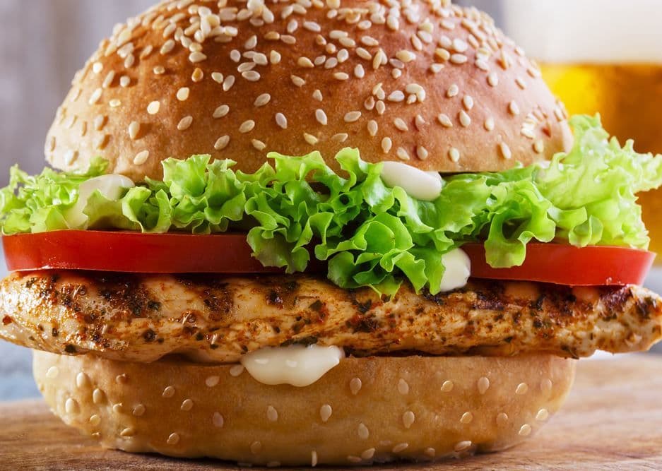 Bayside Cajun Chicken Burger