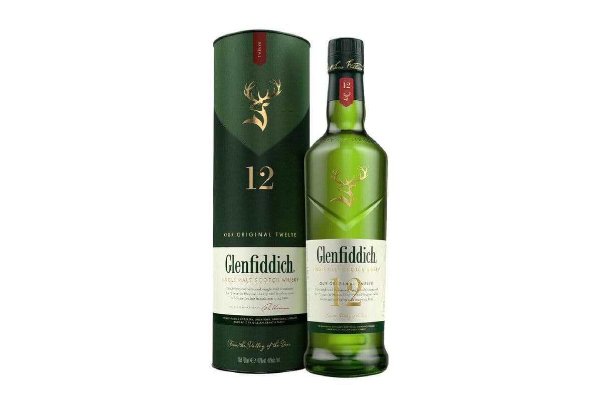 Glenfiddich 12 Year Old (1 x 750 ml)