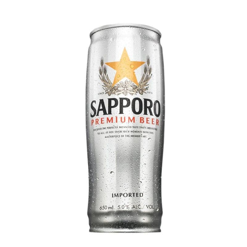 Sapporo Beer (1 x 500ml)
