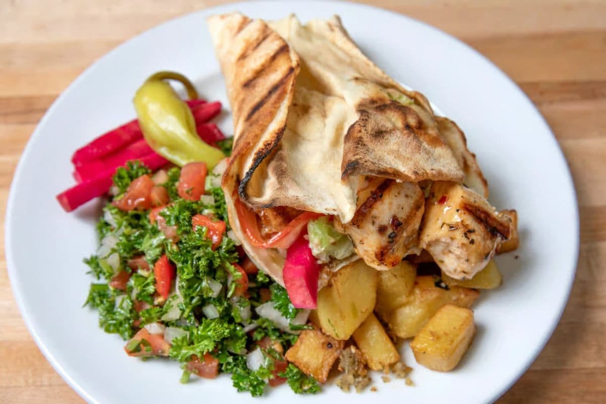 Trio brochette de poulet