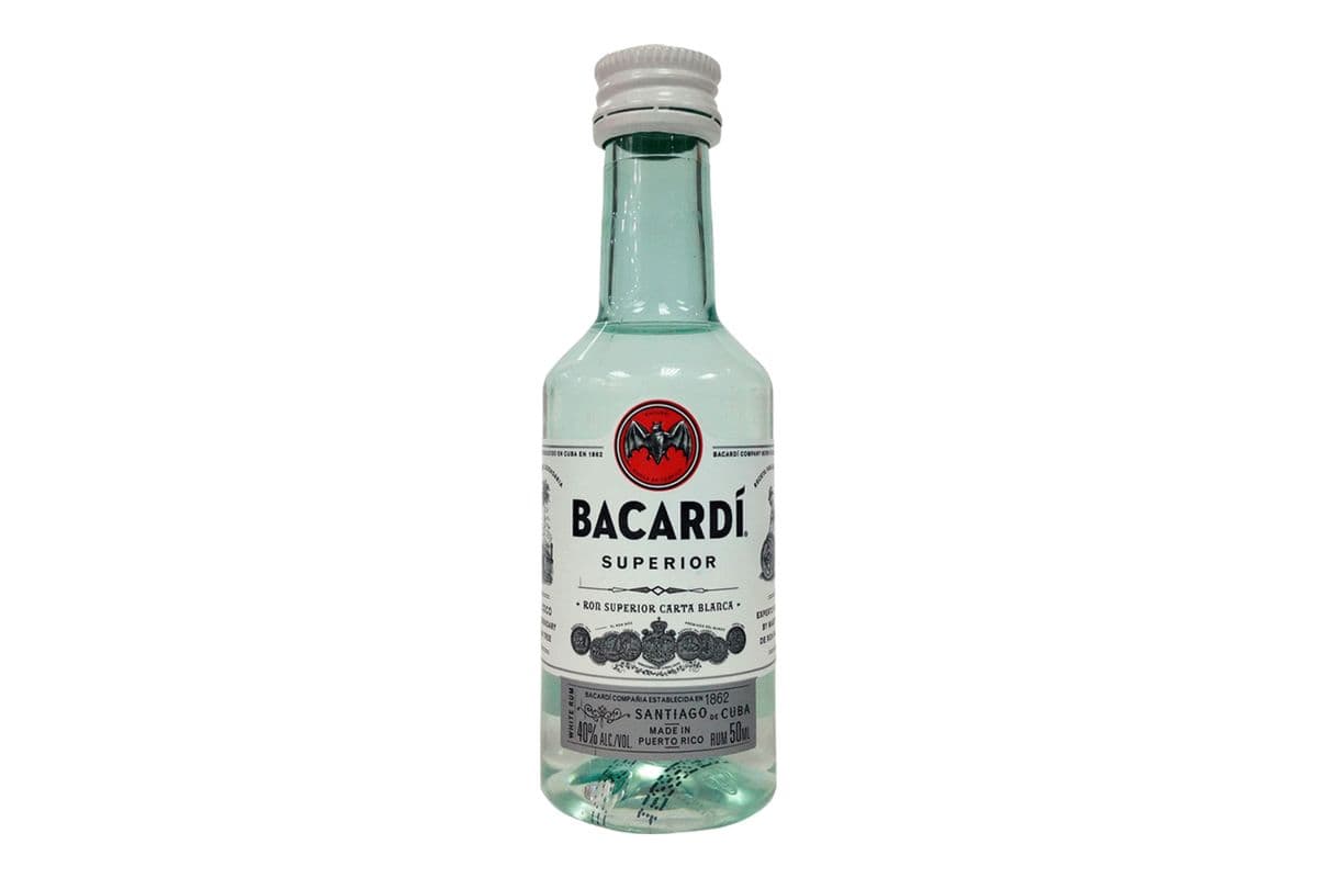 Bacardi Superior White Rum (50 ml)