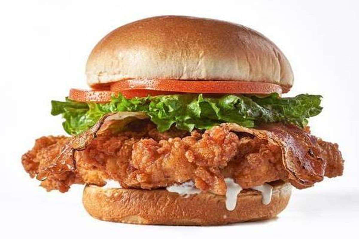 Chicken Bacon Ranch Burger
