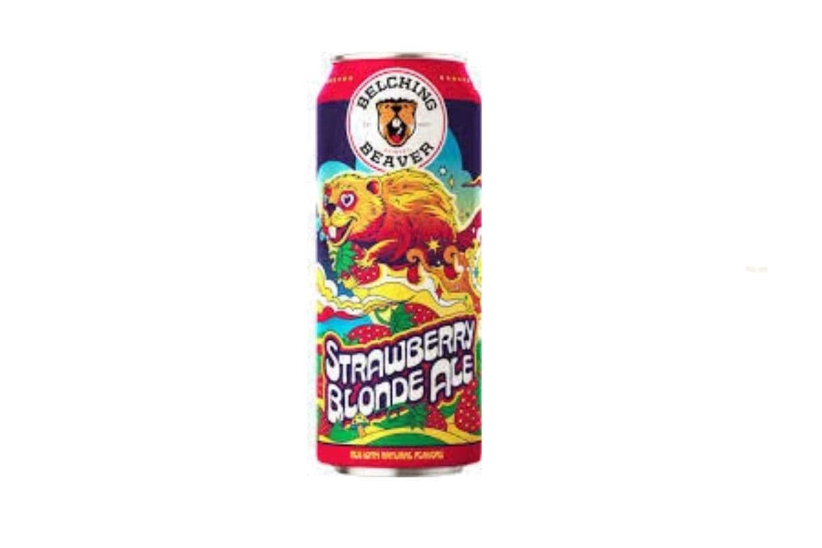 Belching Beaver Strawberry Blonde Ale (473ML) (1 x 473ML)