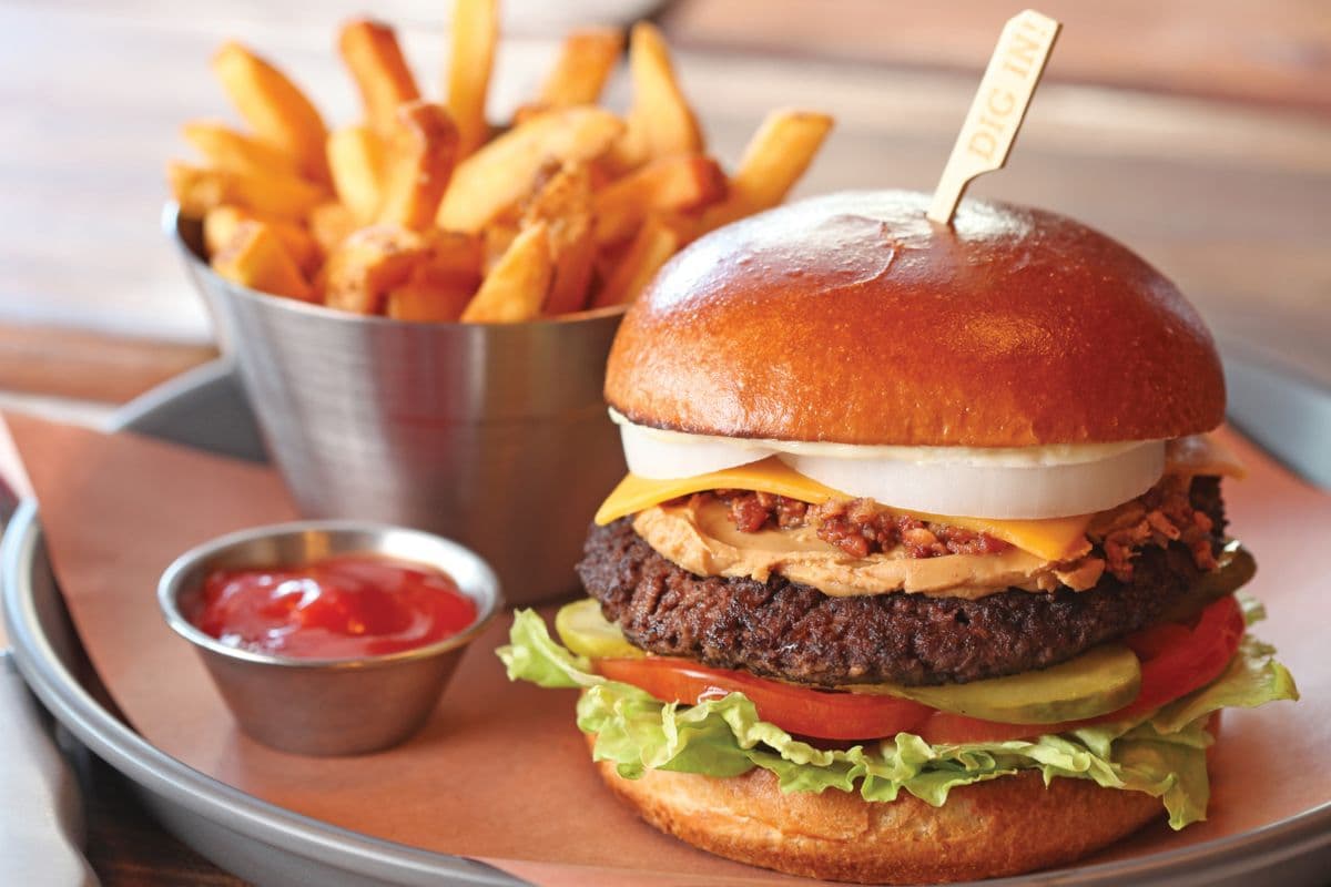 Peanut Butter Bacon Burger