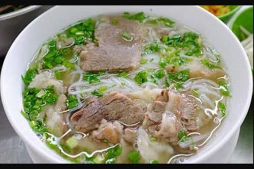 33. Rare Beef, Well Done Beef Noodle Soup - Phở Tái, Chín Nạm