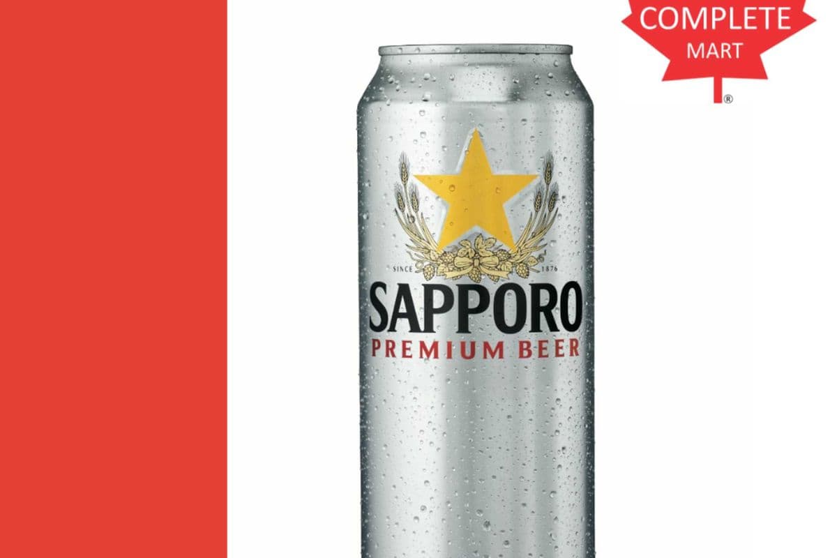 SAPPORO PREMIUM BEER 500ML (1 x 500ML)