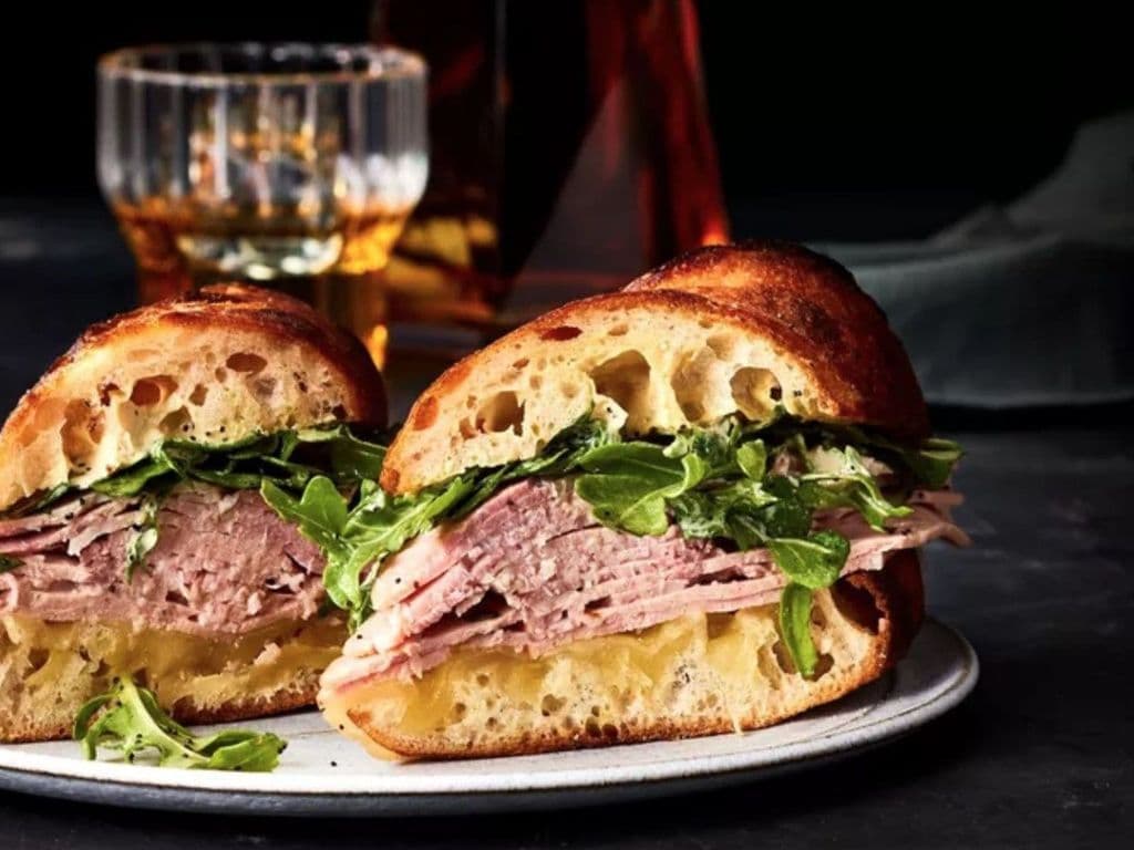 Montreal Smoked Hoggie / Sandwich and One Side