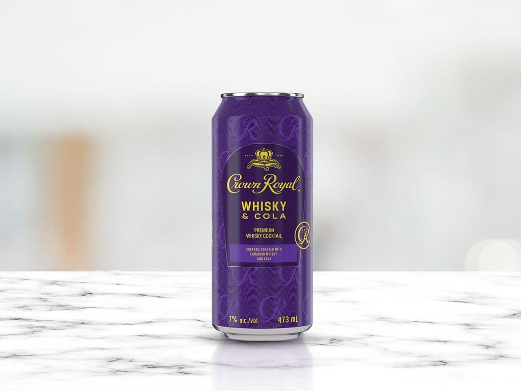 Crown Royal Whisky & Cola, 473mL (7.0% ABV)