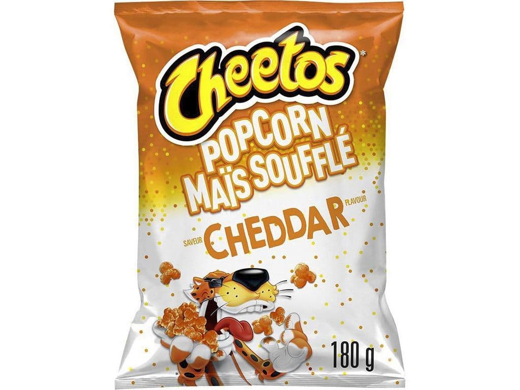 Cheetos Popcorn Cheddar Cheese 180g Cheesy Snack