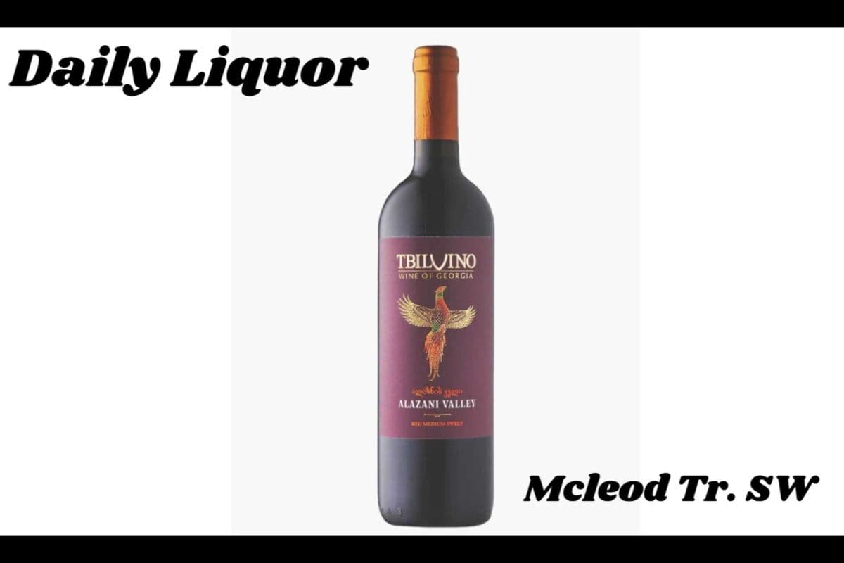 TBILVINO ALAZANI VALLEY MEDIUM SWEET RED (1 x 750ML)