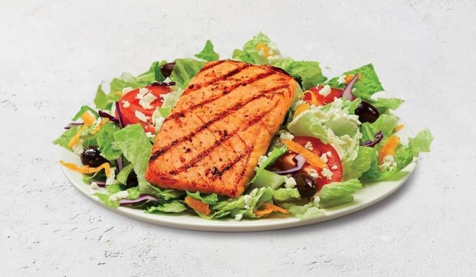 Salmon Fillet Salad 