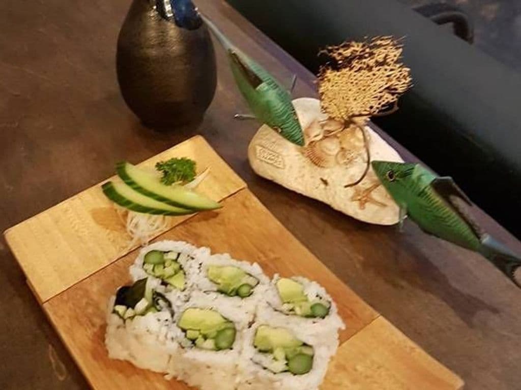 Avocado, Asparagus, and Kappa Roll