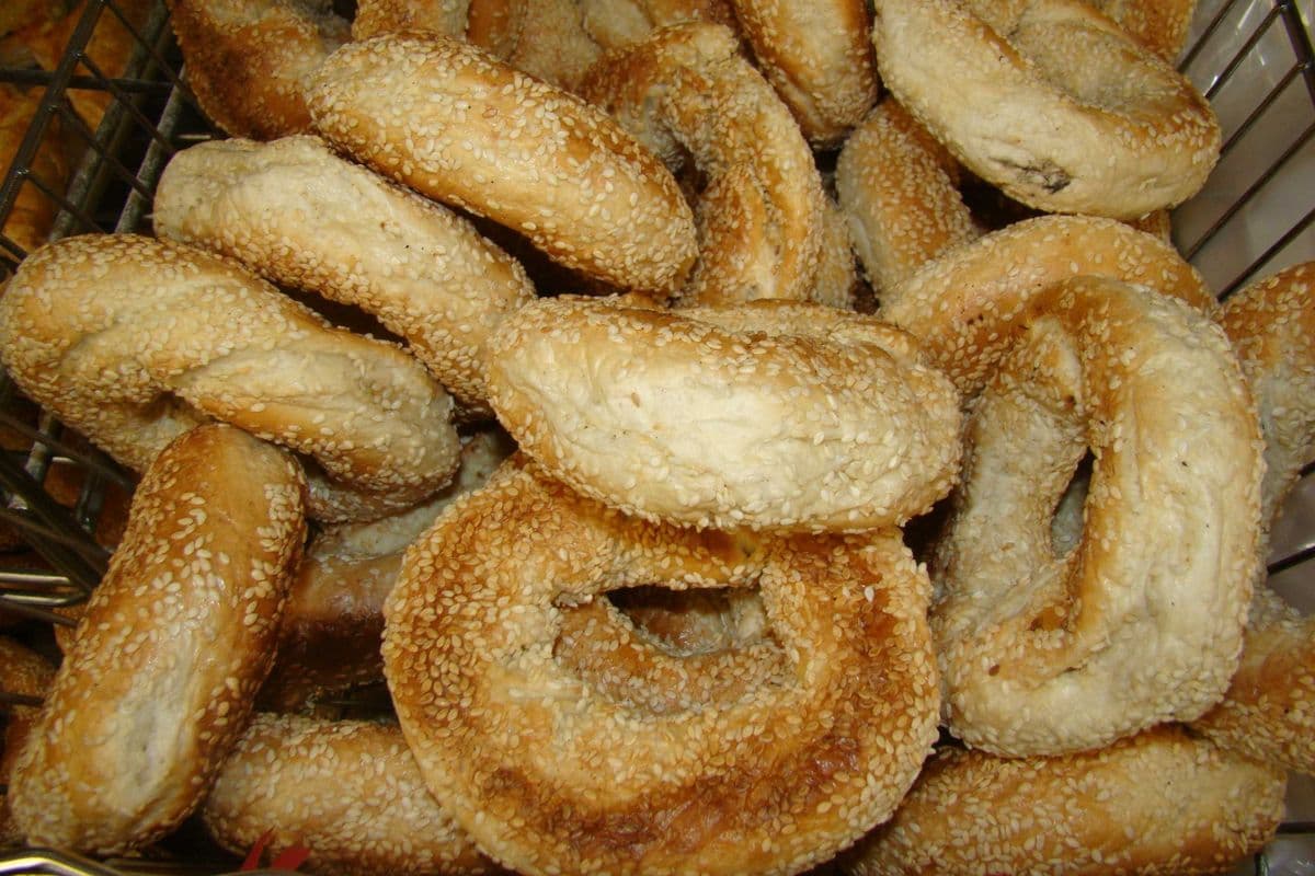 Fairmount bagel aux graines de sésame / Fairmount sesame seed bagel