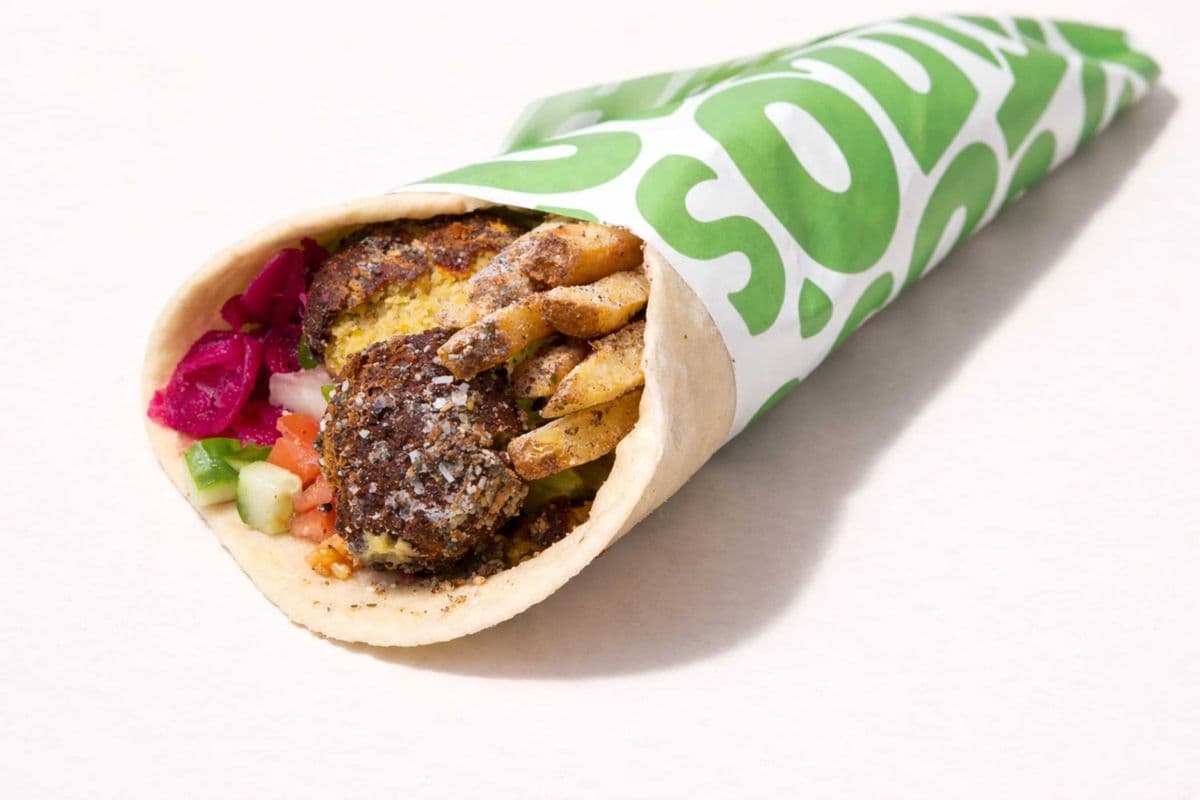 Crispy Falafel Pita