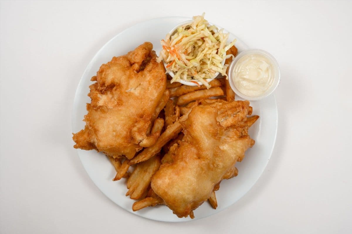 English Style Fish and Chips