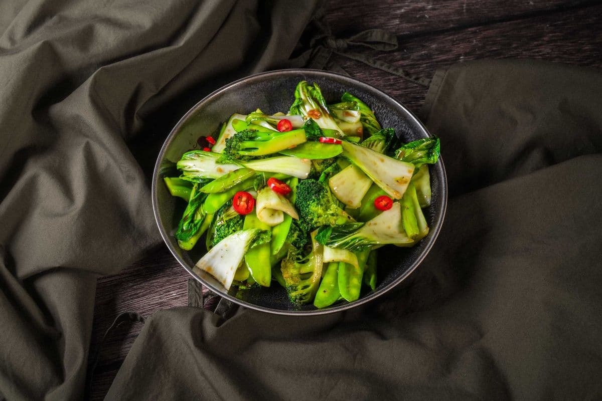 Green Vegetable Stir-fry