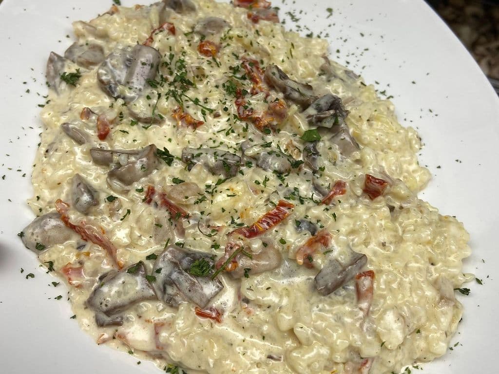 RISOTTO SUNDRIED TOMATO & MUSHROOM