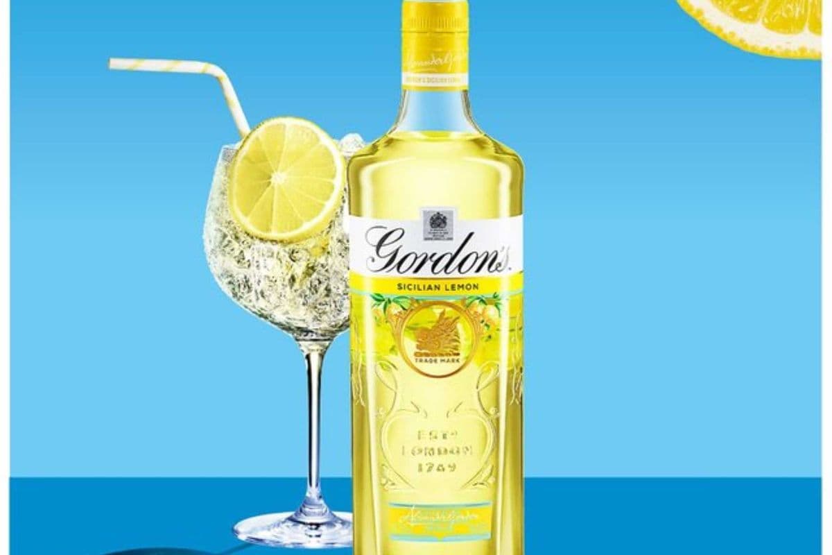 GORDON'S SICILIAN LEMON GIN(750ML) (1 x 750ML)