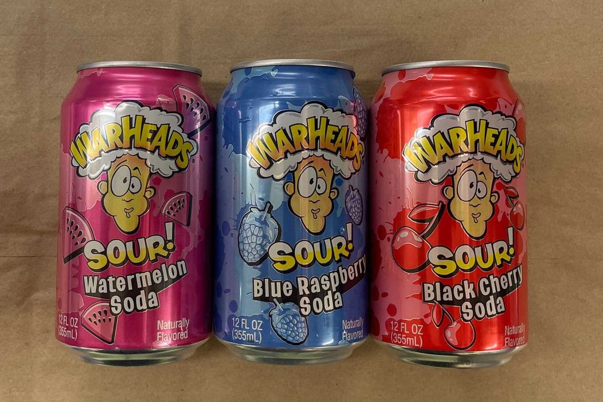 Warheads Sour - Watermelon Soda (355mL)
