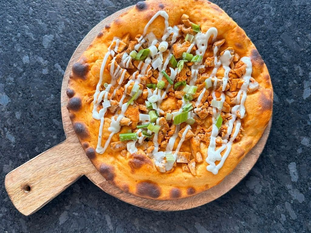 Buffalo Chicken Manakish