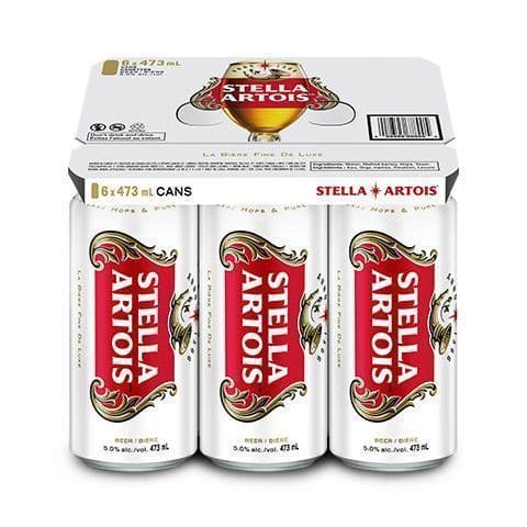 Stella Artois 473ml x 6 Pack