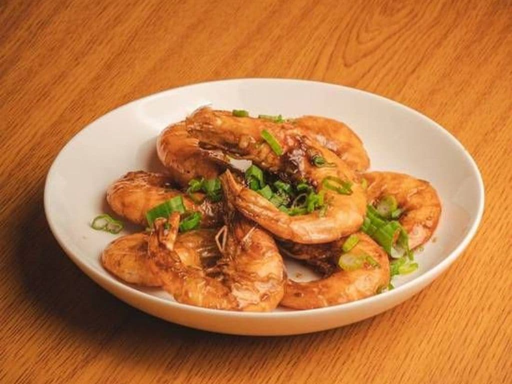 Crevettes Explosées à l'Huile / Oil-exploded Shrimps 油爆虾
