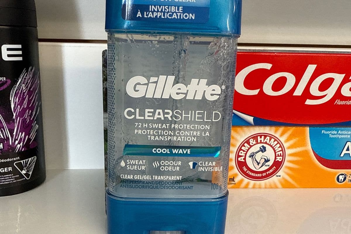 Gillette Underarms deodorant