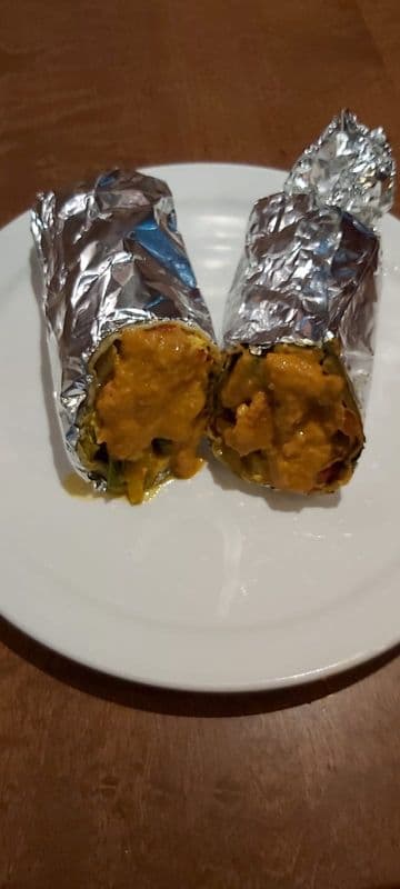 Butter Chicken Wrap