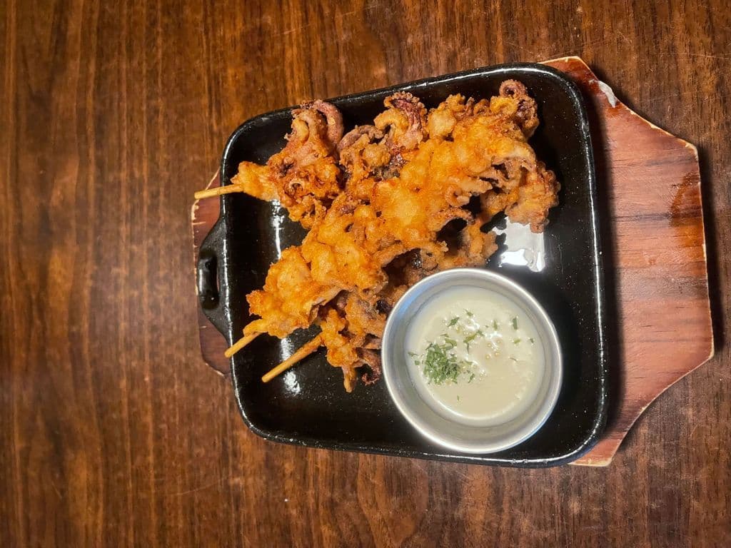 Deep Fried Squid Leg 오징어 다리 튀김