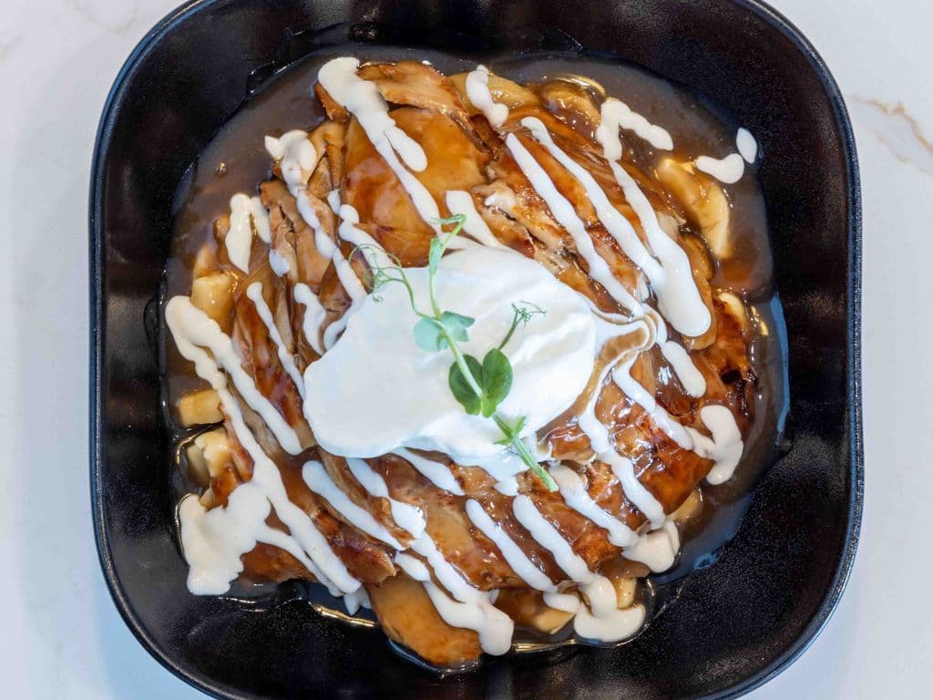 Beef Donair Poutine