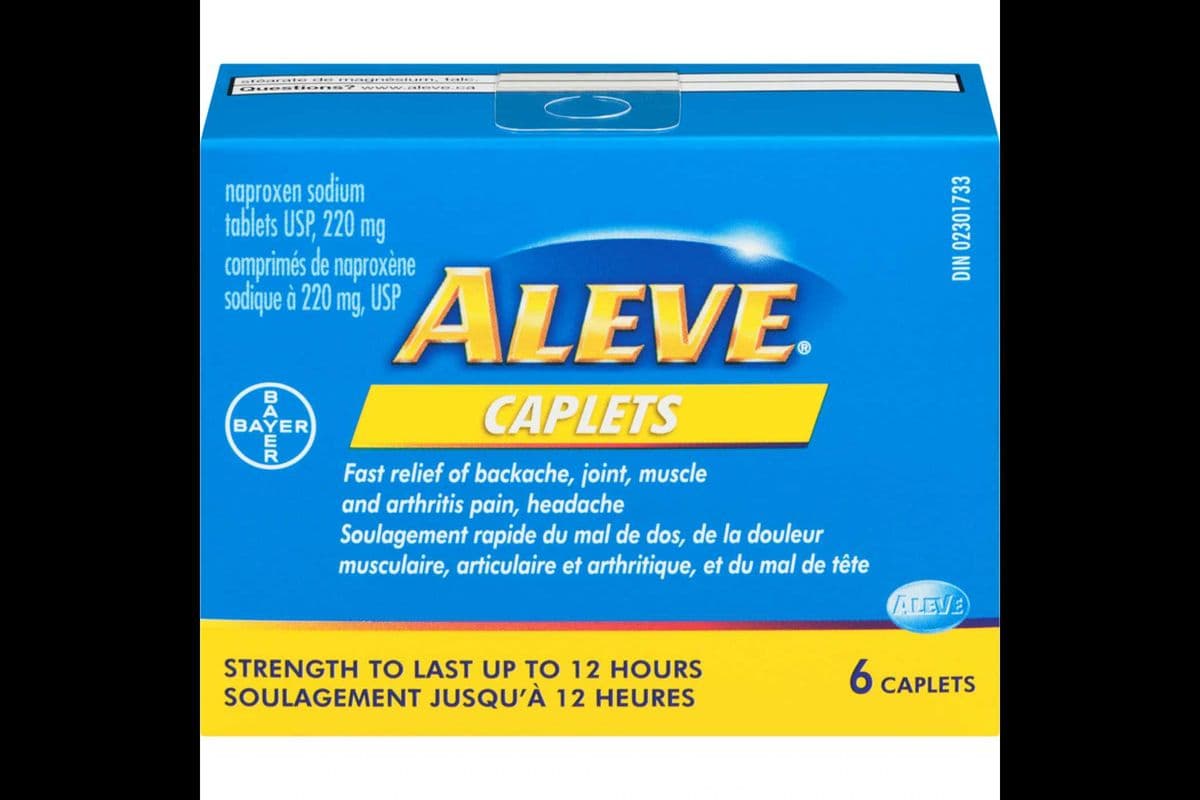Aleve 200mg (6 Caplets)