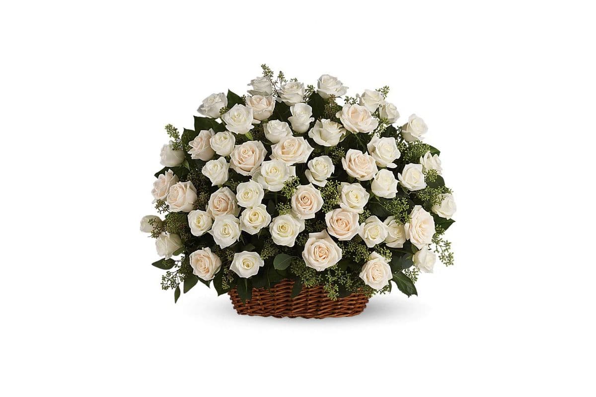 Bountiful Rose Basket
