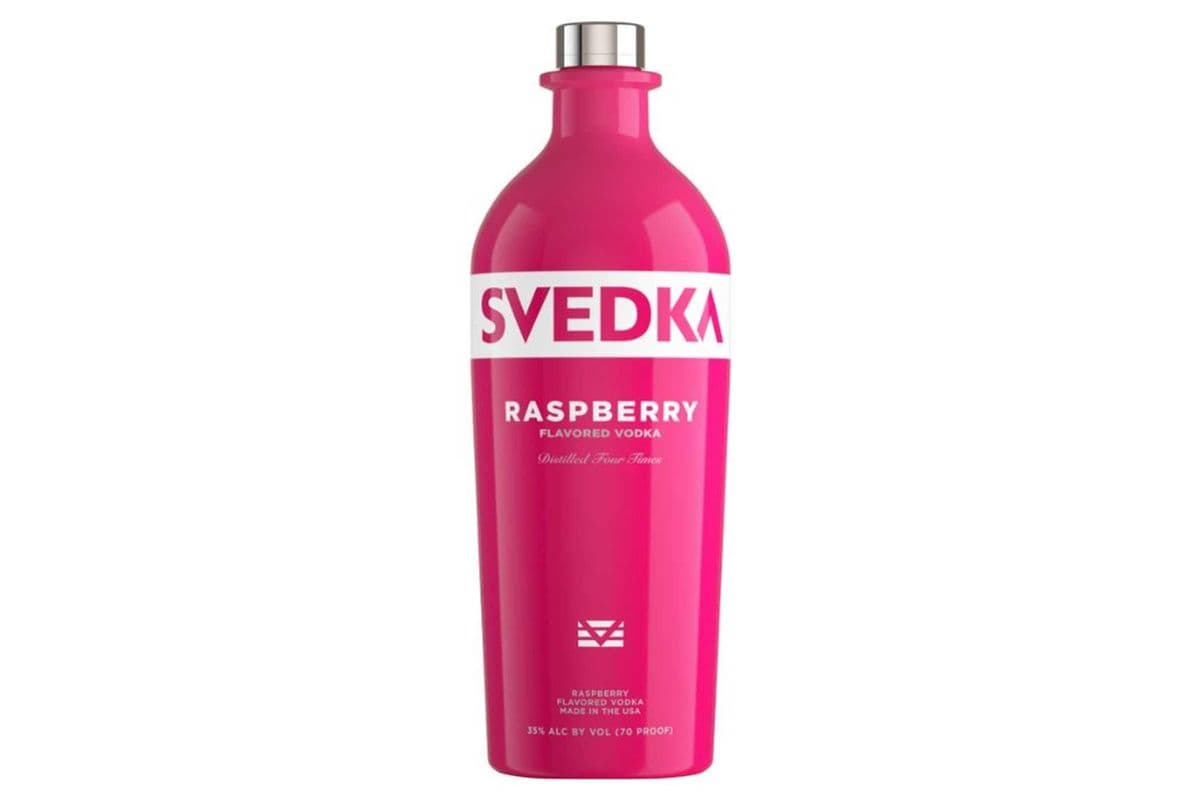 SVEDKA VODKA FLAVOURS RASPBERRY 1 L (1 x 1 LITRE)