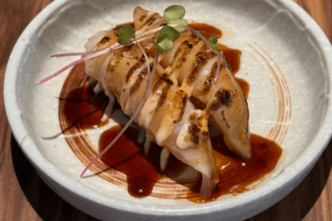 Fire Red Snapper Sushi