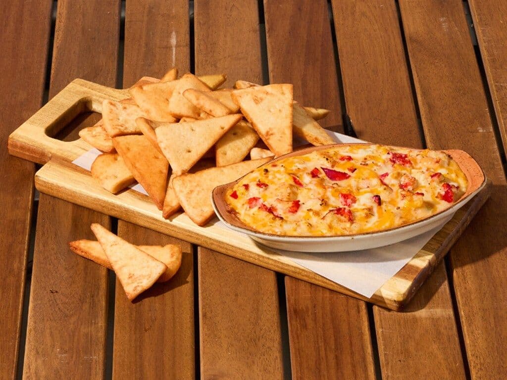 Lobster Four Cheese and Spinach Dip