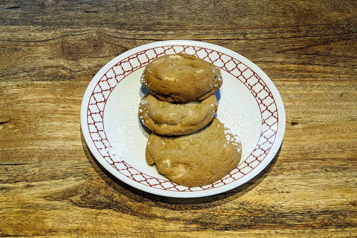 Biscuit aux noix de macadam / Macadamia Cookie