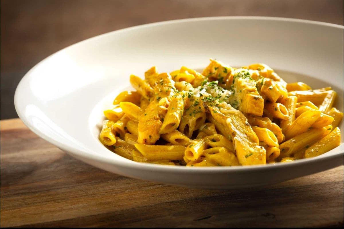 Maple Curried Chicken Penne