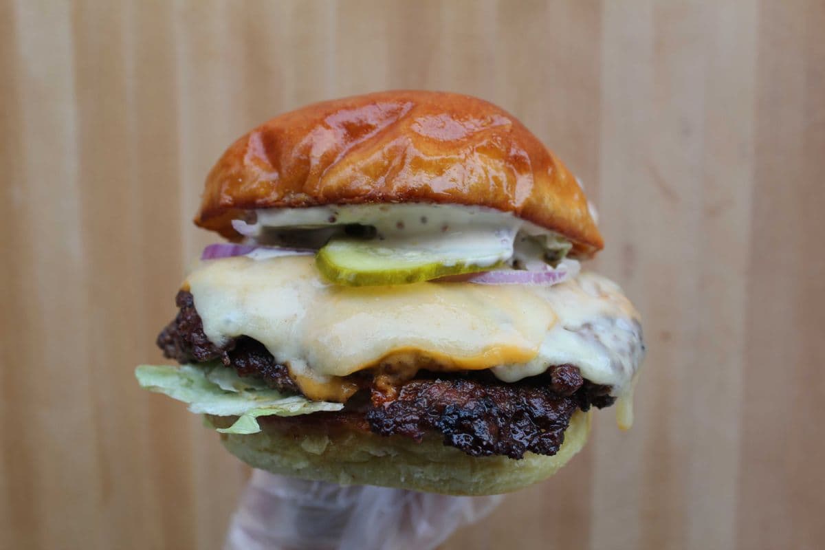 The Forkever Cheesy Burger