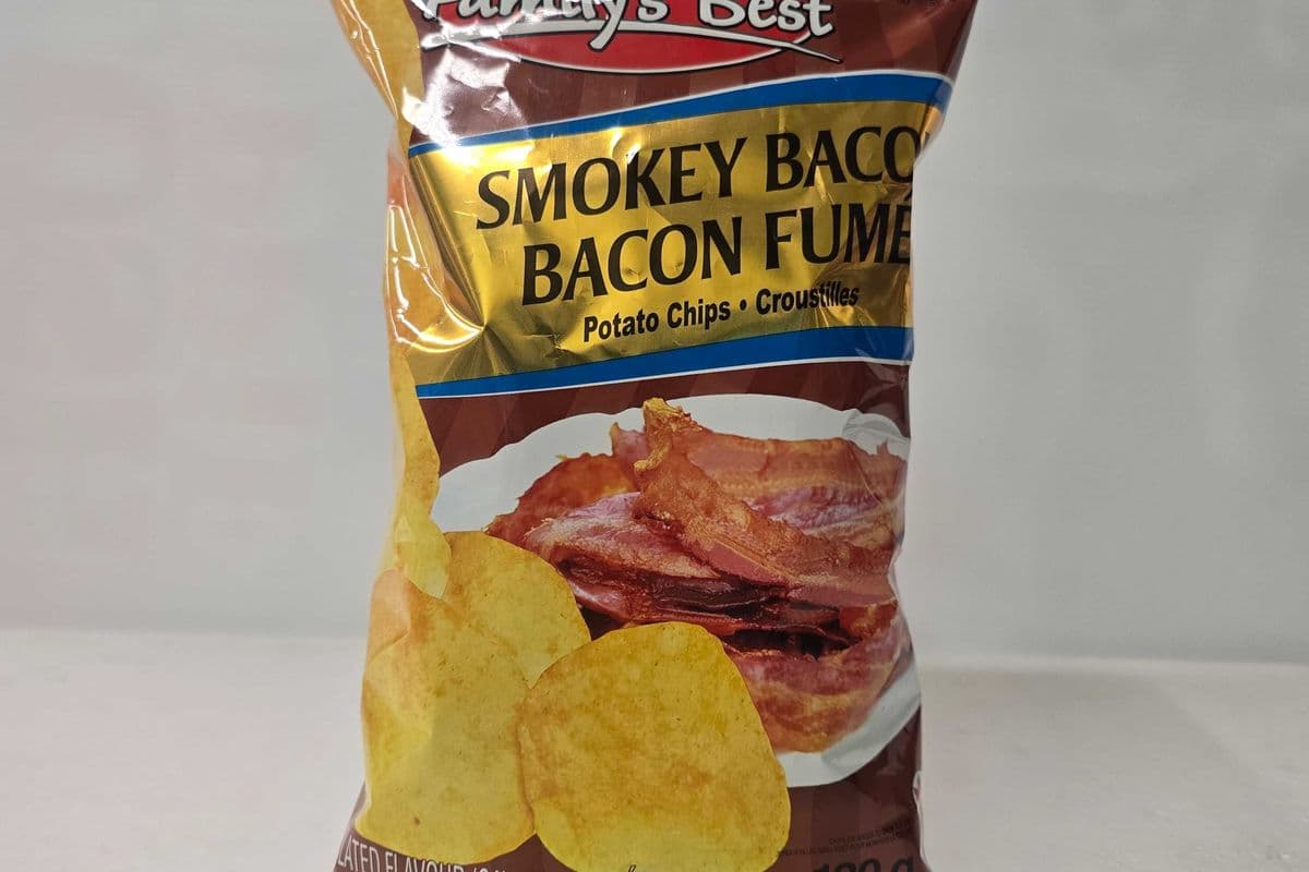 Family's Best Smokey Bacon potato chips 130g (130g)