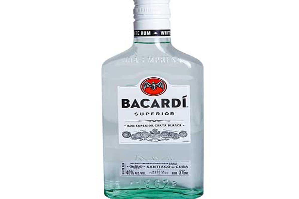 Bacardi Superior, 375mL rum (40.0% ABV) (1 x 375 ml)