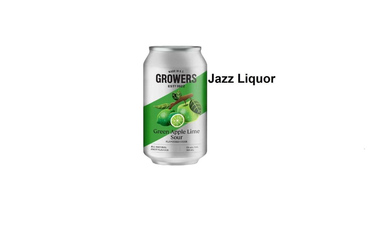 GROWERS APPLE LIME 6 CANS (1 x 6x355ML)