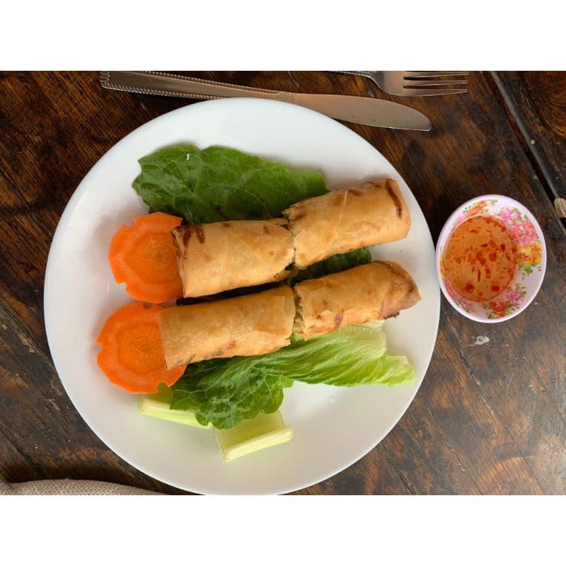 3. Spring Rolls (2 pcs)